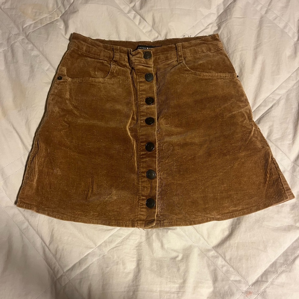 Brown Brandy Melville skirt